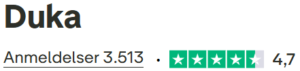 Duka trustpilotscore