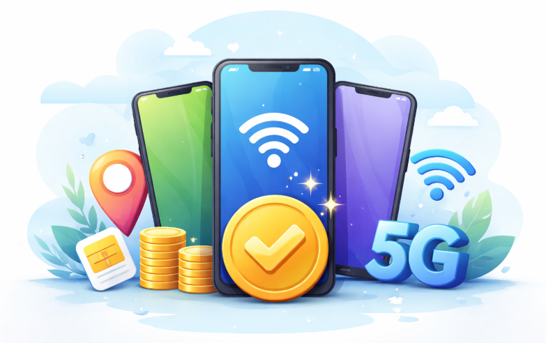 Mobiler med de bedste mobilabonnementer