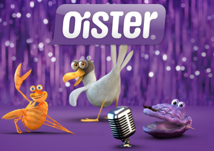 Oister logo med dyrene