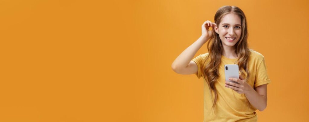 Mobilabonnement til børn - glad