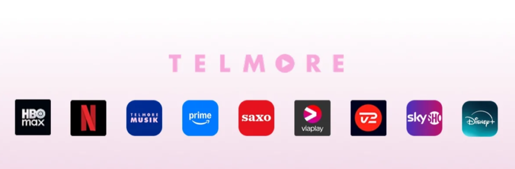 Telmore streamingtjenester